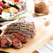 Steak de flanc aux épices