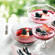 Semifreddo aux petits fruits