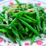 Haricots verts avec aneth/citron