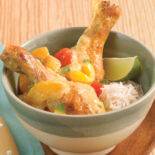 Cari de poulet douces épices